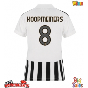 Juventus Teun Koopmeiners #8 Replica Home Stadium Shirt for Women 2026-27 Short Sleeve